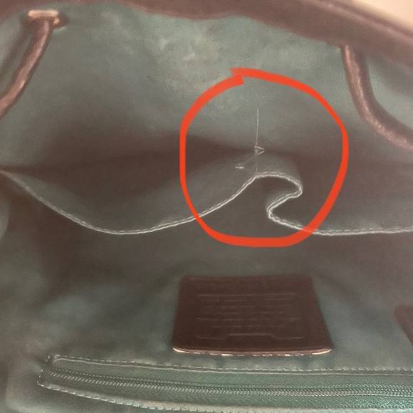 Coach turnlock backpack vintage - Picture 8 of 9